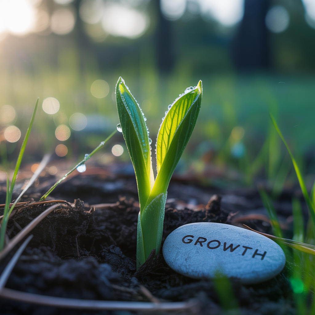 Plante qui grandit